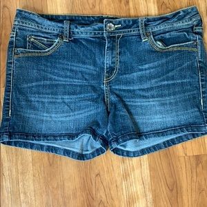 2 pairs A.N.A jean shorts